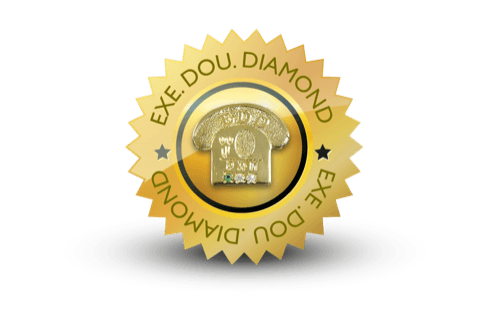 Executive Double Diamond status badge