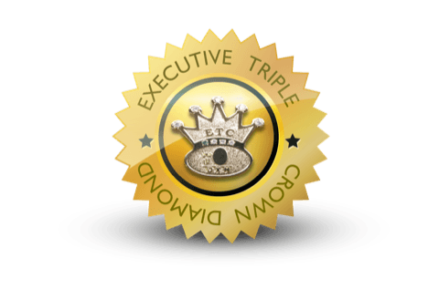 Executive Triple Crown Diamond status badge