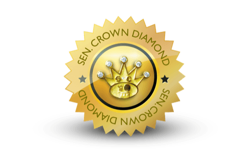 Senior Crown Diamond status badge