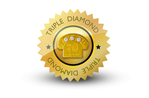 Triple Diamond status badge