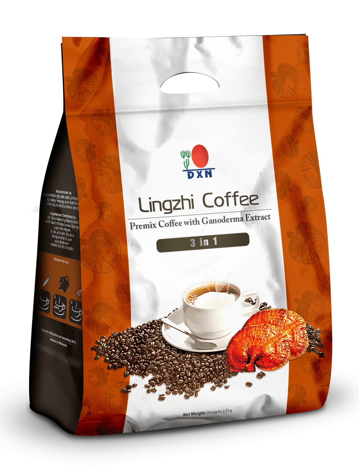 DXN Lingzhi Coffee 3 in 1